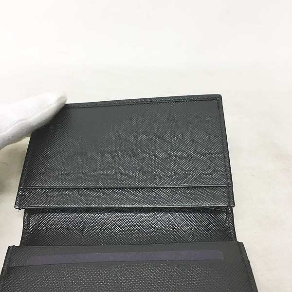 中古 未使用品 プラダ Prada サフィアーノ カードケース 名刺入れ 黒 ブラック 2m0945 08 メンズ レディースの通販はau Pay マーケット ブランド古着のベクトル