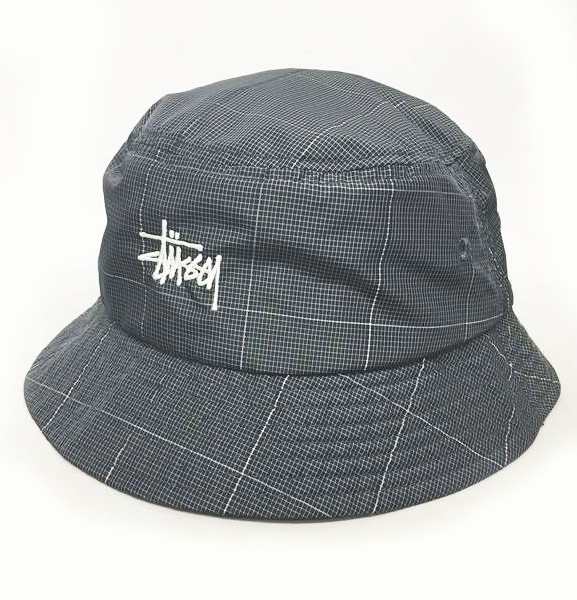 中古 ステューシー Stussy 美品 ss Reflective Window Pane Bucket バケットハット 帽子 チェック柄 グレー L Xlの通販はau Pay マーケット ブランド古着のベクトル