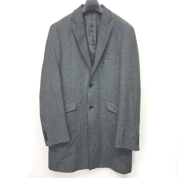 中古 スーツセレクト Suit Select 美品 大きいサイズ チェスターコート ジャケット ロング ウール 切替 チェック3lの通販はau Pay マーケット ブランド古着のベクトル