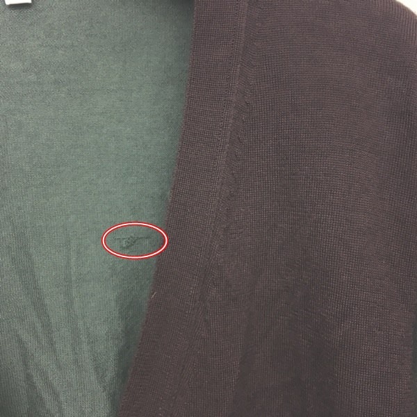 中古 ポールスミス Paul Smith ニットカーディガン カシミヤ シルク混 カシシル 切替 長袖 緑 茶 系 Xl メンズの通販はau Pay マーケット ブランド古着のベクトル