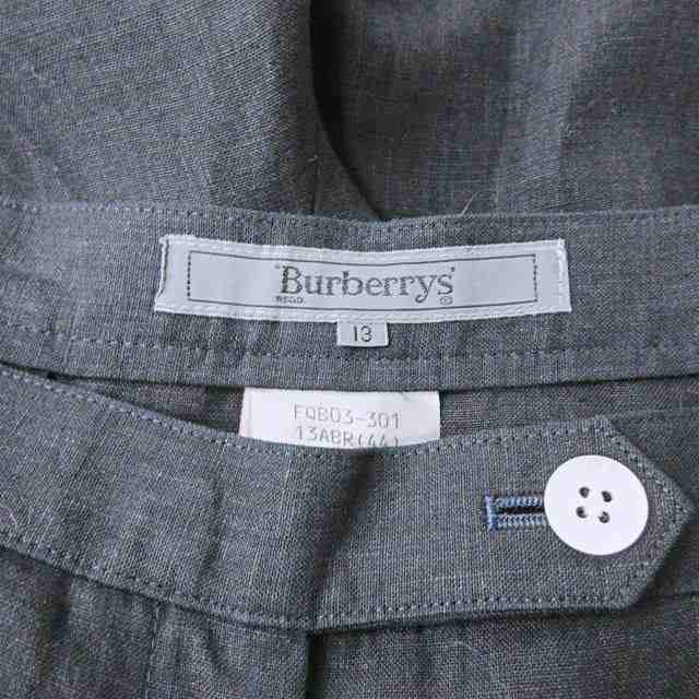 中古】バーバリーズ Burberrys 美品 ワイドパンツ ガウチョパンツ 7分