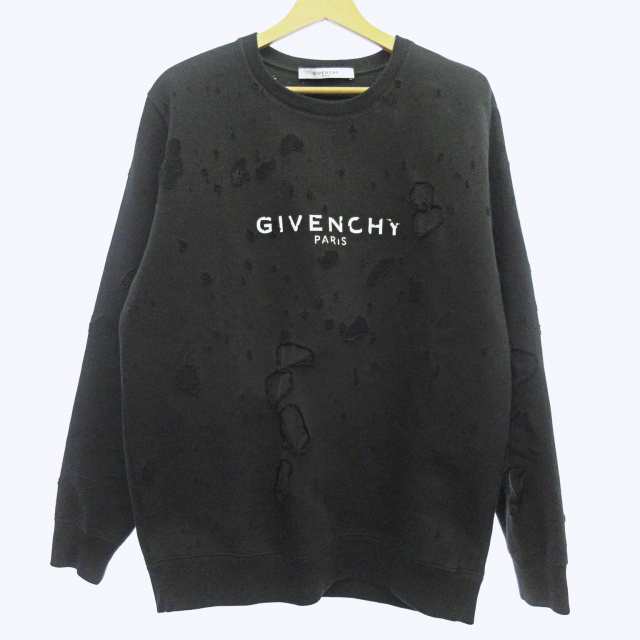 GIVENCHY◇スウェット/XS/コットン/BLK/BMJ04B3Y42-