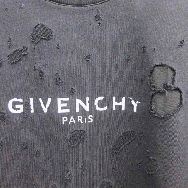 中古】ジバンシィ GIVENCHY 美品 21SS BMJ04B3Y42 デストロイ クルー