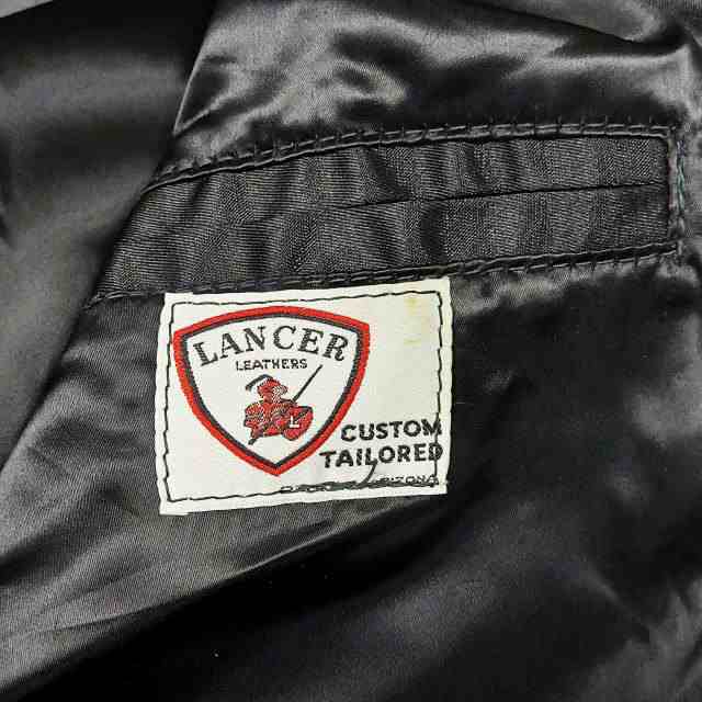 中古】LANCER LEATHERS ヴィンテージ 60s 希少 ナイロンダブル