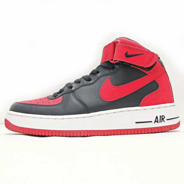 中古】ナイキ NIKE Air Force 1 Mid Bred 315123-029 エアフォース1