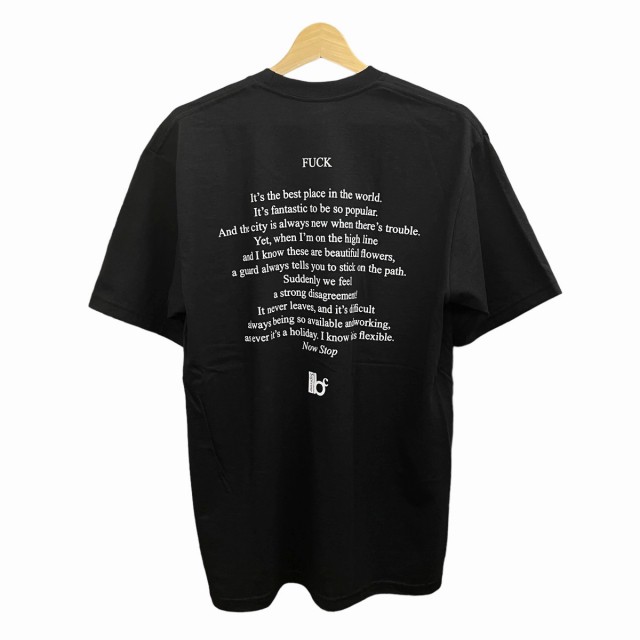 【中古】シュプリーム SUPREME x バーナデット コーポレーション Bernadette Corporation 23SS Fuck Tee  ファック Tシャツ 半袖 黒 M｜au PAY マーケット