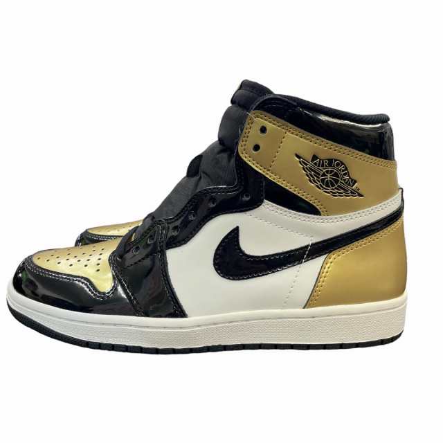 中古】未使用品 ナイキ Air Jordan 1 RETRO High OG NRG Gold Toe