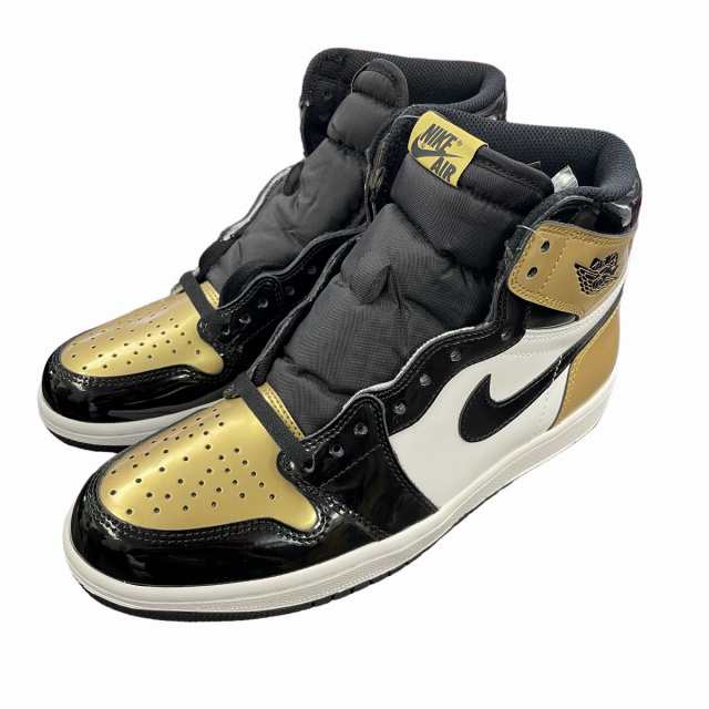 中古】未使用品 ナイキ Air Jordan 1 RETRO High OG NRG Gold Toe