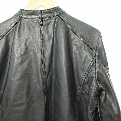 中古】ディーゼル DIESEL レザー シングル ライダース ジャケット