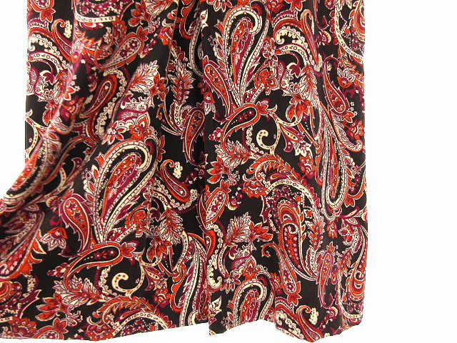 中古 アナイ Anayi ペイズリー柄 ワンピース 36 M 総柄 紫系 パープル系 七分袖 レディースの通販はau Pay マーケット ブランド古着のベクトル