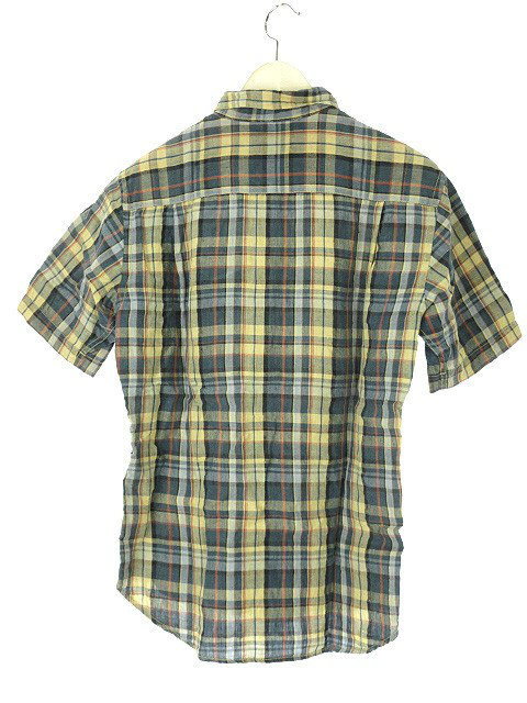 中古 グローバルワーク Global Work リネン チェック シャツ M ブルー系 マルチカラー 半袖 トップス メンズの通販はau Pay マーケット ブランド古着のベクトル
