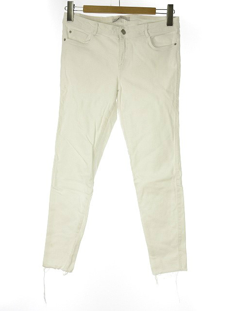 中古 ザラ トラファルック Zara Trafaluc パンツ 40 オフホワイト 白 ボトムス レディースの通販はau Pay マーケット ブランド古着のベクトル