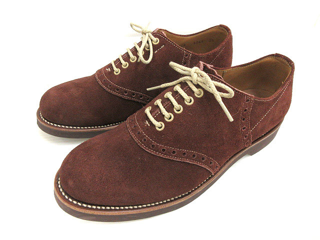 中古 グラッドハンド Glad Hand Co Regal リーガル コラボ 606s スウェード サドルシューズ 革靴 26 0 茶色の通販はau Pay マーケット ブランド古着のベクトル