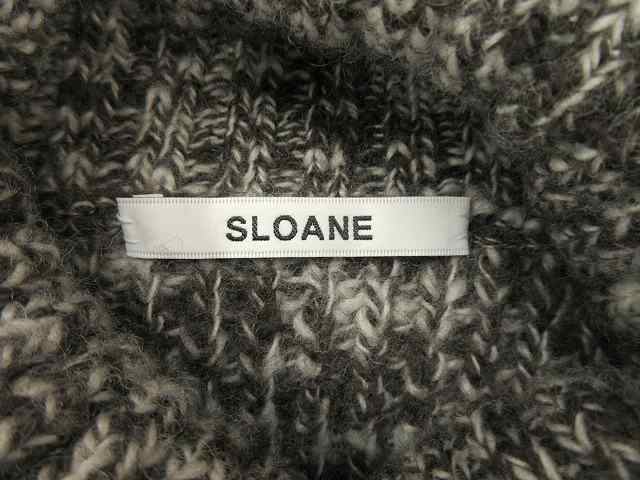 中古】スローン SLOANE 5Gムリネ畦 タートルネック SL3W 070 ニット