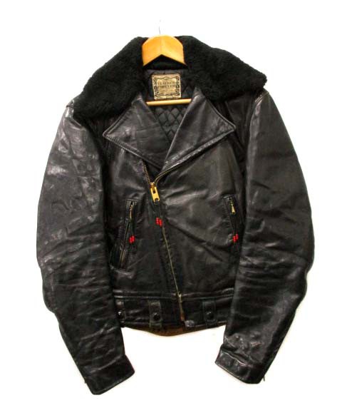 70's LEATHER FOREVER ダブルライダース　ヴィンテージ　36ヴィンテージ品につきNCN