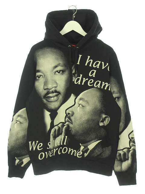 シュプリーム MLK Hooded Sweatshirt マ キング牧師パーカー - www