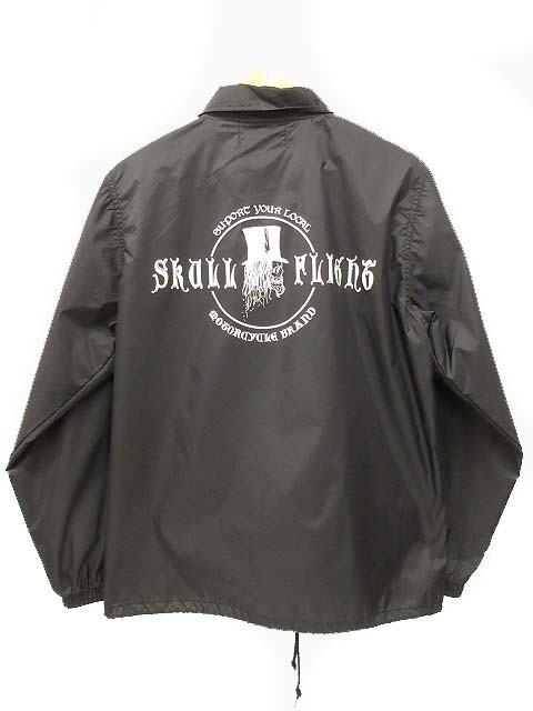 中古】スカルフライト SKULL FLIGHT コーチジャケット ナイロン