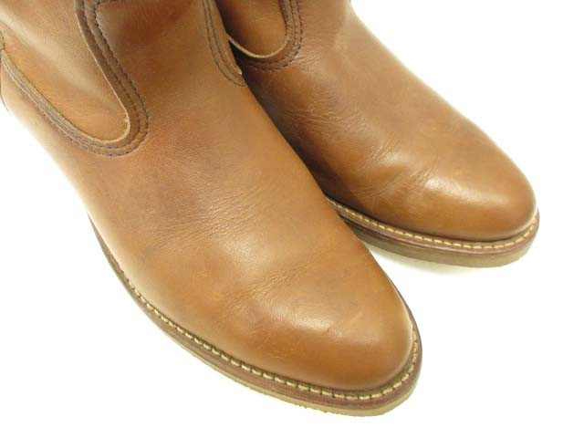 中古】レッドウィング REDWING 80's ペコスブーツ PECOS プリント羽根