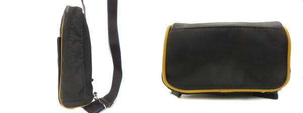 中古】フルラ FURLA ボディバッグ ショルダーバッグ ブラック BAG