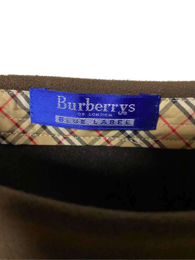 中古】バーバリーブルーレーベル BURBERRY BLUE LABEL フレアスカート