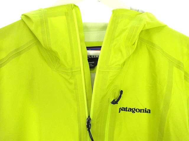 中古】パタゴニア Patagonia ストーム10 ジャケット L イエロー 黄色 