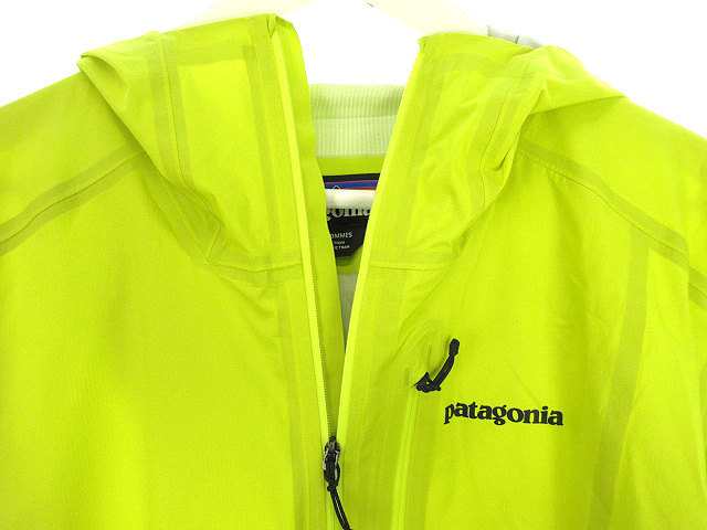 中古】パタゴニア Patagonia ストーム10 ジャケット L イエロー 黄色