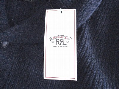 未使用品 ダブルアールエル RRL カシミヤ100％ カーディガン S STK