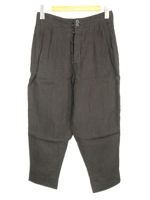 中古】sosnovska ソスノブスカ SHORT LINEN PANTS ショート リネン