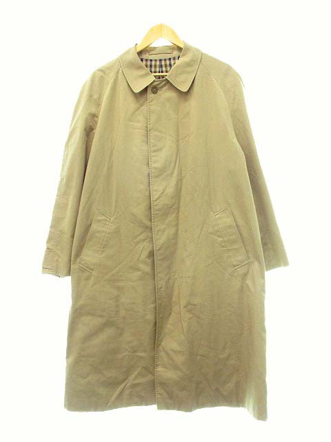 アクアスキュータム AQUASCUTUM 70s 80s ステンカラーコート ロング