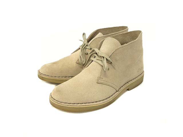 クラークス clarks デザートブーツ サンドスウェード ベージュ US8.5