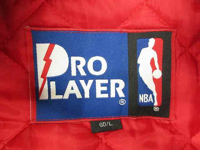 中古】90s NBA プロプレイヤー PROPLAYER シカゴブルズ レザー