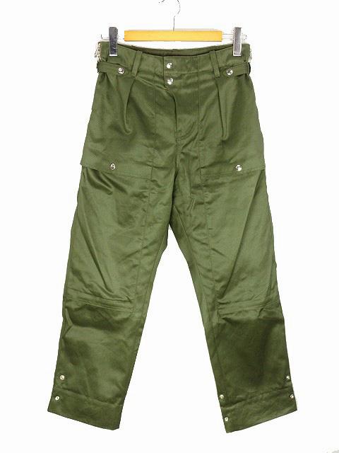 【中古】Tamme タム MD-3A WORK PANTS KHAKI 23S0078 ワークパンツ カーキグリーン ストレート ボトムス メンズの通販は 7,387円