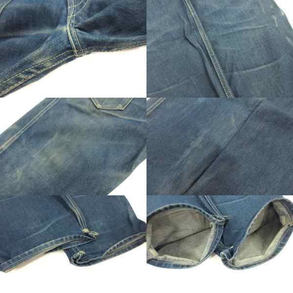 Levi's RED リーバイス レッド CROPPED WIDE LEG クロップド ワイド レッグ ジップフライ デニムパンツ インディゴブルー  PC9-AOI30-0000