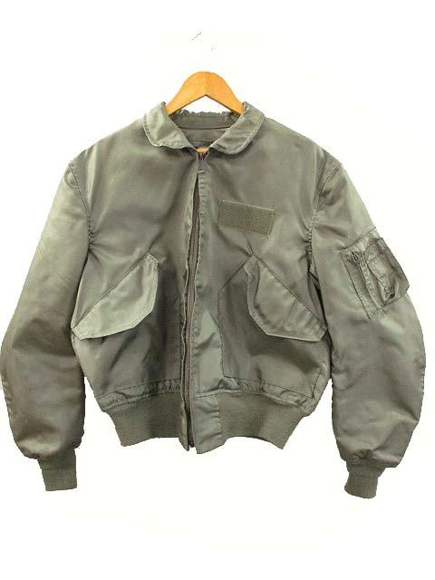 【米軍中佐実物 80年 alpha CWU-36/P フライトジャケット L】 米軍 CWU-36P 実物 80's フライトジャケット アルファ（中古