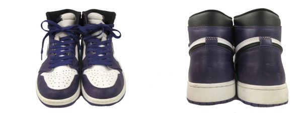 中古】ナイキ NIKE Air Jordan 1 Retro High OG Court Purple 555088