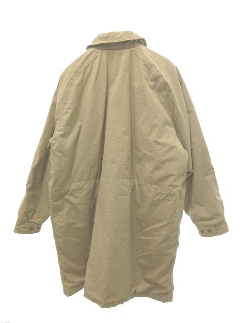 【中古】エルエルビーン L.L.BEAN 80s ストームコート ヴィンテージ ステンカラー ベージュ  メンズ