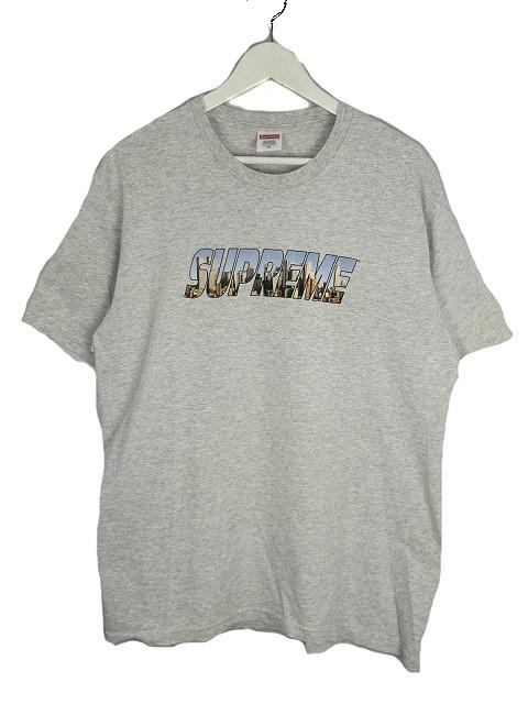 【中古】シュプリーム SUPREME 23AW Gotham Tee ゴッサムTシャツ M グレー プリント 半袖 カットソー トップス ★AA☆