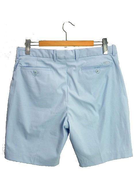 【中古】アールエルエックス ラルフローレン RLX テーラード フィット パフォーマンス ショートパンツ 34 ブルー 中古】アールエルエックス ラルフローレン RLX テーラード フィット