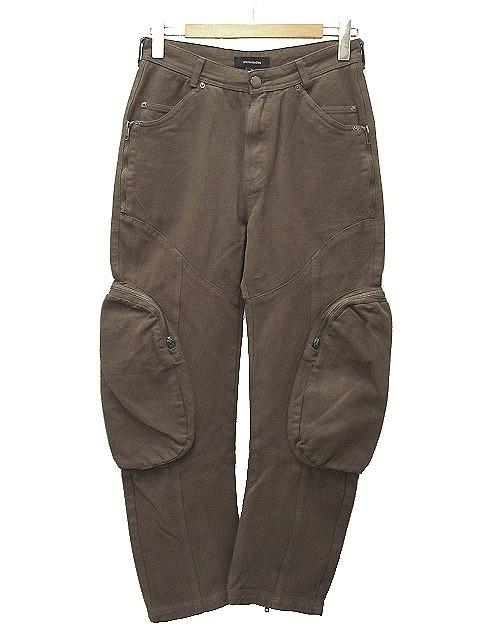 【中古】Entire Studios エンタイア スタジオ POCKET PANTS ES2105 ポケットパンツ S ブラウン系 ボトムス  メンズ
