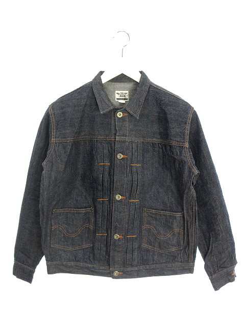 【中古】West Ride ウエストライド 24SS 101 JACKET BLUE デニムジャケット 36 ブルー Gジャン ジージャン メンズ