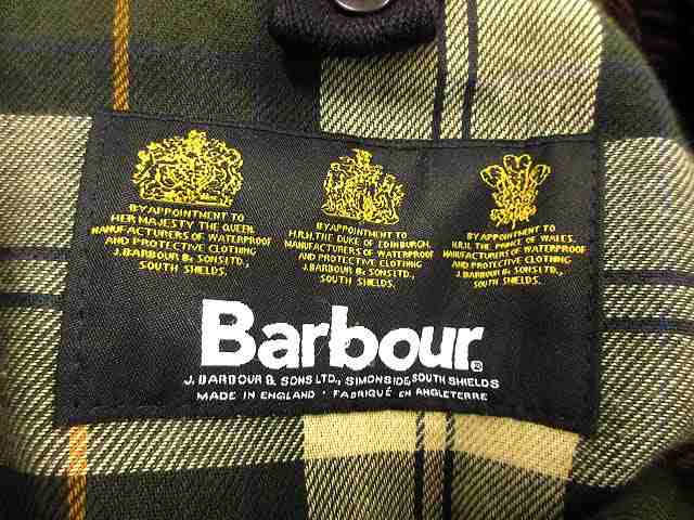 【中古】バブアー Barbour SL BEDALE オイルドジャケット 1702255 SIZE 40 カーキグリーン アウター メンズ