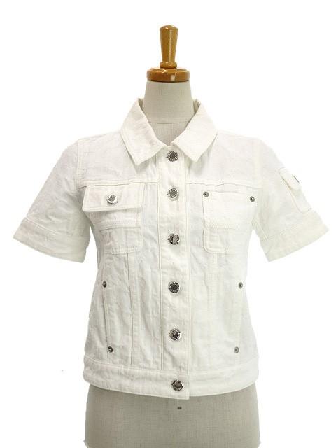 中古】ルイヴィトン LOUIS VUITTON デニム ジャケット モノグラム