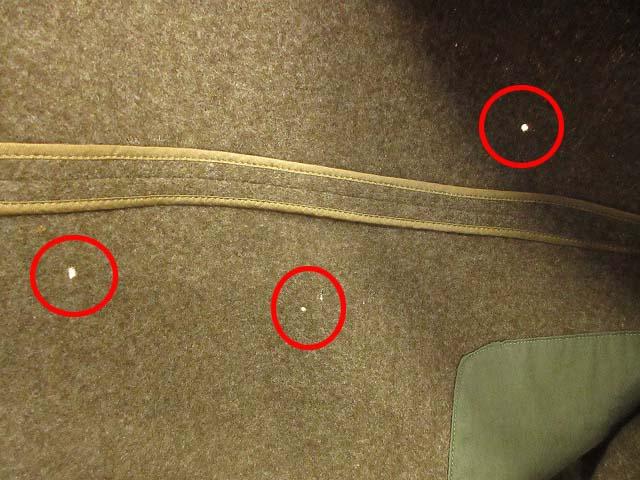 【中古】ヴィンテージ VINTAGE U.S.ARMY M-1945 40s オーバーコート トレンチコート ライナー付 将校用 オリーブ 38R メンズ