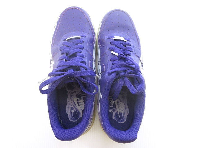 【中古】ナイキ NIKE エア フォース 1 07 スケルトン CU8067 26.5cm 紫 パープル スニーカー シューズ メンズ