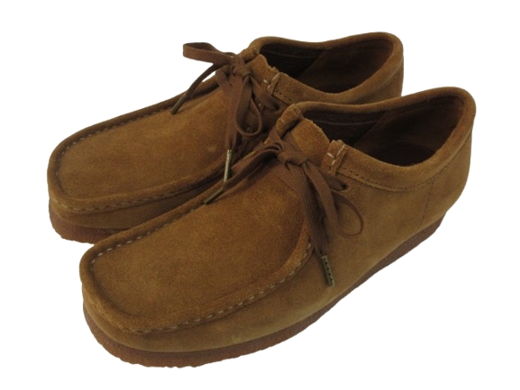 【中古】クラークス clarks Wallabee ワラビー 26155518 ブーツ スウェード 27cm ブラウン レザーシューズ 靴 メンズの通販は