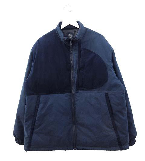 【中古】ポータークラシック Porter Classic ウェザー ダウンジャケット WEATHER DOWN JACKET ネイビー size3