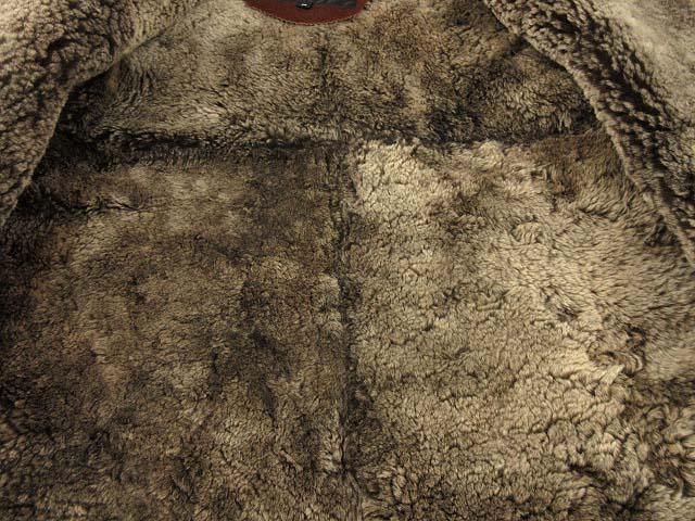 羊革】GIGA リアルムートンブラウンレザー ジャケット