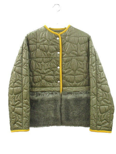 MUVEILミュベール　リボンキルティングジャケット MUVEIL（ミュベール） MUVEILミュベール リボンキルティングジャケットMUVEIL（ミュベール