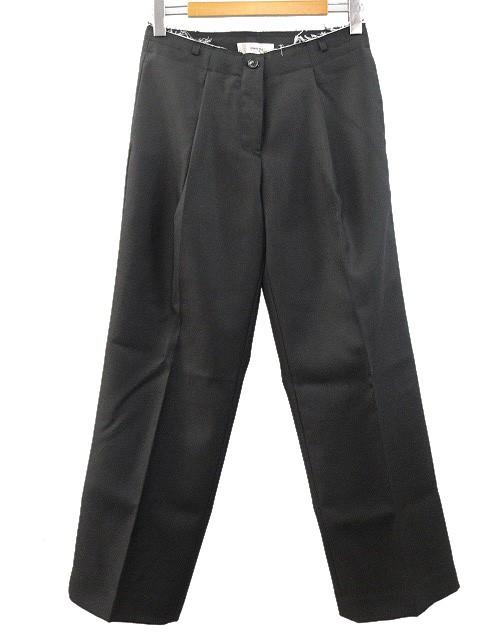 【中古】トゥデイフル TODAYFUL Lowwaist Wool Trousers ローウエスト ウール トラウザーズ パンツ 38 黒 2024AW