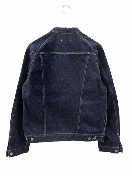 【中古】未使用品 ノンネイティブ 25SS TRUCKER BLOUSON COTTON 13.5oz SELVEDGE DENIM RW ジャケット 1 ブルー